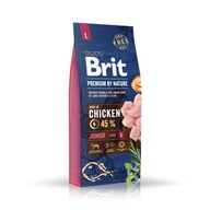 Brit Premium By Nature Junior Large L 15kg