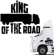 Nálepka TIR KING OF THE ROAD traktor 80x67cm