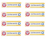 8x125ml ARM&HAMMER zubná pasta biela UK