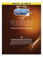 Kondómy Durex Real Feel Natural Skin Feeling