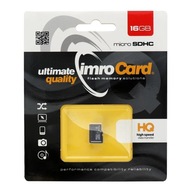 Pamäťová karta IMRO microSD 16 GB TRIEDA 10 UHS I 100 MB/s
