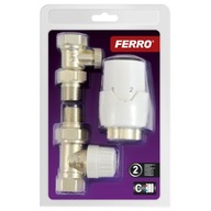 1/2'' rovný termostatický set s hlavicou GT20
