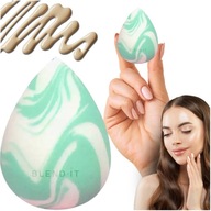 Hubka na make-up BLEND IT MARBLE Juicy Mint