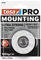 Montážna páska PRO Ultra Strong 19 mm x 1,5 m biela