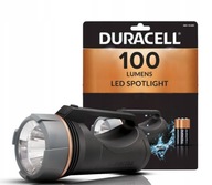 DURACELL LED baterka 100lm IPX4 napájaná 3x AA batériami s rukoväťou, prenosná a pevná