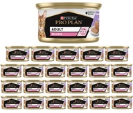 Purina Pro Plan Delicate Mousse s morčacím mäsom pre mačky 24 x 85 g