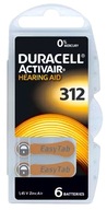 Batéria do načúvacieho prístroja Duracell Activair 312 PR41 30ks