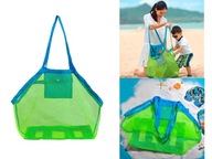 Veľká plážová taška plážová sieťka na hračky - ni