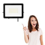 LED reflektor 100W teplý 8000lm Ledix Zamel