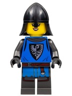 LEGO Figúrka cas575 Hradný rytier Čierny sokol