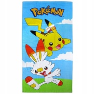 POKEMON Scorbunny Pikachu bavlnená osuška 70X140