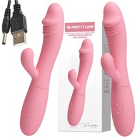 Sexuálne hračky VIBRATOR zajačik G-bod G klitoris masér orgazmus erotika