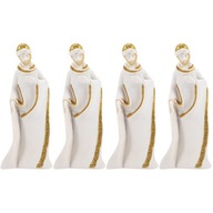 4x Živicová socha Desktop Ornament