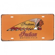 Ozdobná plaketa Indian Motorcycle Orange