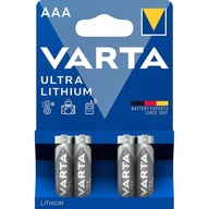 Varta AAA lítiová batéria (R3) 4 ks.