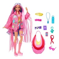 Bábika Barbie Extra Fly Hippie s oblečením HPB15