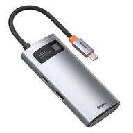 BASEUS ADAPTER HUB USB-C USB 3.0 HDMI 100W OTG 4v1