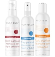 PSORISEL SET NA ŠAMPÓN NA PSORIÁZU 200 ml TEKUTÉ 150 ml EMULZIA 200 ml