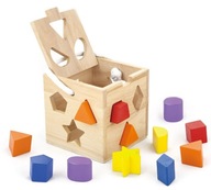 Viga Shape sorter - štvorcový