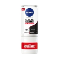 NIVEA BLACK&WHITE MAX PROTECTION guľôčkový antiperspirant pre ženy 50 ml