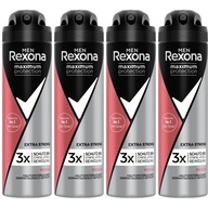 Rexona Maximum Power Antiperspirant pre mužov 150 ml x4