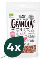 Sada: 4x Diétne jedlo - Keto granola BIO - 200 g