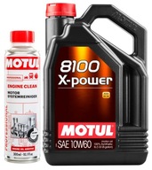 MOTUL 8100 X-POWER A3 B4 OIL 10W60 5L + preplach motora