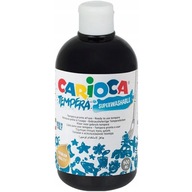 TEMPERA čierna školská farba 500ml 170-2358 CARIOCA