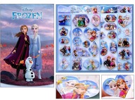 3D nálepky Frozen s vodou a Disney korálkami