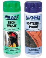 NIKWAX SOFTSHELL PROOF SET + TECH WASH 300 ML