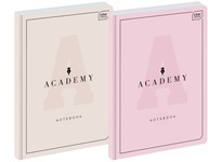 Brulion A4 96k mriežka 90g Academy Pastel Interprint