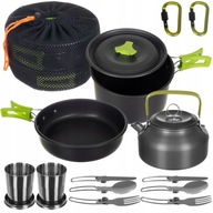 TURISTICKÝ NÁDOBNÝ NÁDOB XL CAMPING SET HRNIEC 18v1