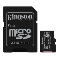 Micro SDHC Canvas Plus karta Kingston 100 MB/s 32 GB