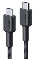 AUKEY kábel USB-C USB-C Type-C napájanie PD 60W 5Gbps 3A 20V 0,3m