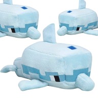 VEĽKÝ PLYŠOVÝ MINECRAFT MASKOT DOLPHIN HRUBÝ PEKNÝ PLYŠOVÝ HRAČKA 26CM