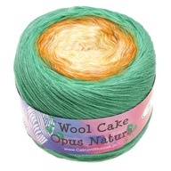 Opus Natura Wool Cake priadza 50031 ombre vlna