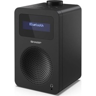 Digitálne rádio Sharp DR-430(BK), FM/DAB/DAB+, Bluetooth 5.0, Midnight Black