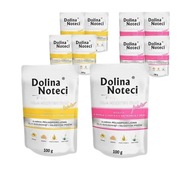 DOLINA NOTECI PREMIUM mokré krmivo Junior MIX 2 PRÍCHUTINY 10x100g