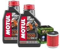 OLEJOVÁ SADA MOTUL 7100 10W40 2L HF141 YAMAHA CZD300 X-MAX 17-22 X-MAX