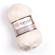 Priadza YarnArt ALPINE ALPACA 433 ekri