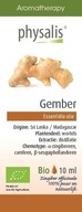 GEMBER ESENCIÁLNY OLEJ (ZÁZVOR) BIO 10 ml PHYSALIS