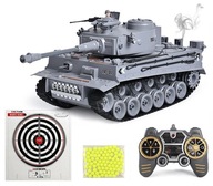 RC TANK NA DIAĽKOVÉ OVLÁDANIE s ODPAĽOVANÍM + ŠTÍTOM