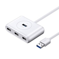 Rozbočovač USB 3.0 UGREEN CR113, 4v1, 0,5m