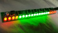 Spektrum LED pás 16 cm červený a zelený osvetlený z vnútornej stavebnice