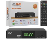 Tunerový dekodér TV DVB-T2 H.265 HEVC HDMI rekordér