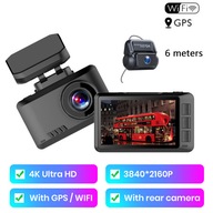 HD GPS Auto Drive Auto Video DVR 4K Wifi