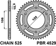 PBR ZADNÉ KOLO 4529 48 C45 TRIUMPH 675 DAYTONA