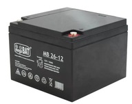 Akumulátor AGM 26Ah 12V P+ MB 26-12