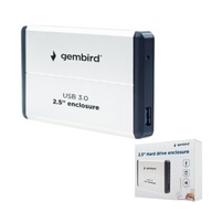 Externý HDD 2,5'' Sata USB 3.0 vrecko, strieborný