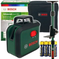 ADVANCEDLEVEL 360 BOSCH KRÍŽOVÝ LASER + PÓL